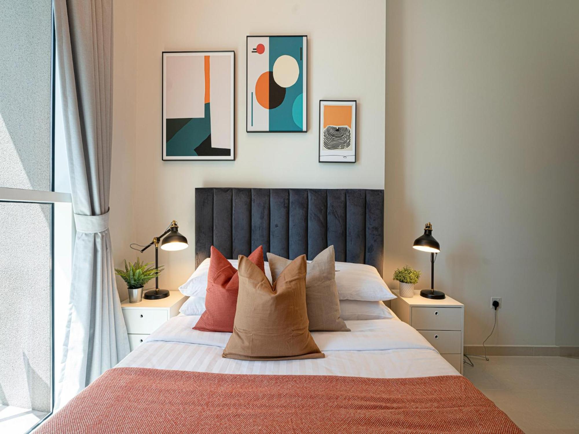 Luxe Apartments Near Dubai Mall Burj Khalifa Pool Gym Parking المظهر الخارجي الصورة