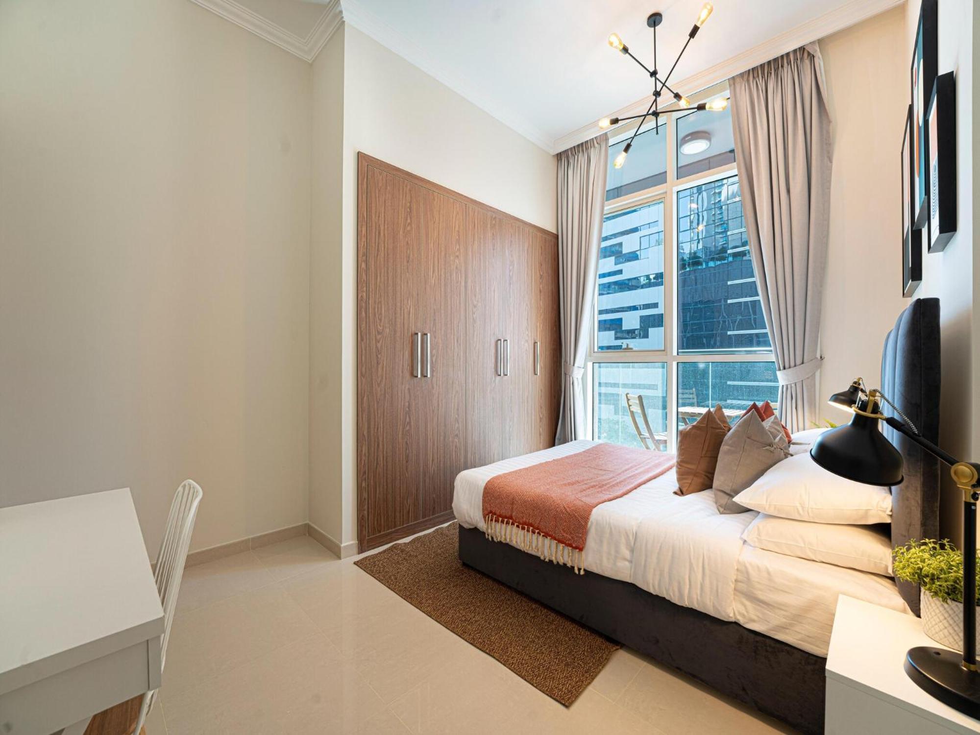 Luxe Apartments Near Dubai Mall Burj Khalifa Pool Gym Parking المظهر الخارجي الصورة