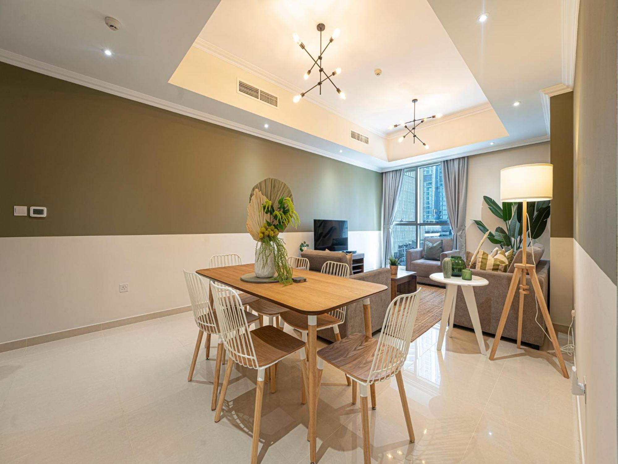 Luxe Apartments Near Dubai Mall Burj Khalifa Pool Gym Parking المظهر الخارجي الصورة